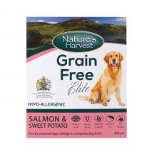 Nature's Harvest Grain Free Elite Salmon and Sweet Potato for Dogs - 10x395g